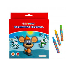 Pastel uleios, carton, 24cul., "Tvetic" 7041971