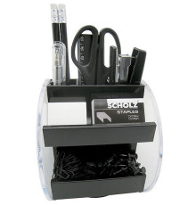 65730 Organizer 15 piese negru-transparent 7062 SOZ