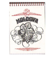 Carnet A6 cu spirala Strugurii Moldovei 50 foi (5)