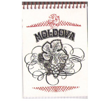 Carnet A6 cu spirala Strugurii Moldovei 50 foi (5)