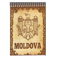 928692 Блокнот А6 на спирали Узоры Молдовы 50л. (5)