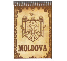 Carnet A6 cu spirala Ornament Moldova 50 foi (5)