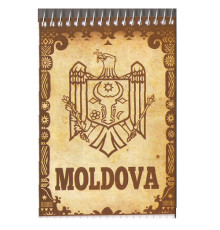 Carnet A6 cu spirala Ornament Moldova 50 foi (5)