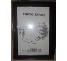 Фоторамка A6 10*15 c ножкой-подставкой коричневая 15-02-03 CM*9525