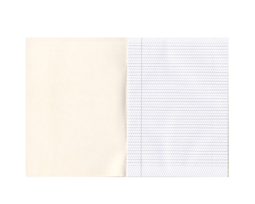 Тетрадь евро 24 листов, частая косая линия, картон. обложка, M*1728 (10/200)