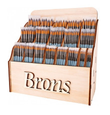 50153 Set de pensule rotunde Pro Art în suport de lemn BR-861(1)