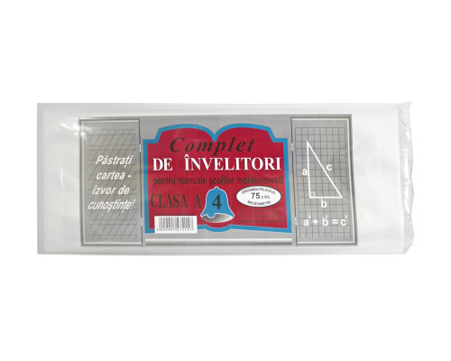 Set de invelitori pt clasa 4 mold. Eco 75 mic (200)