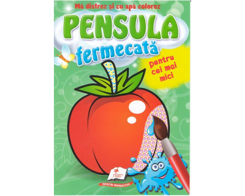 Pensula fermecata. Pentru cei mici. Legume N*5091 (16,5X23,5)