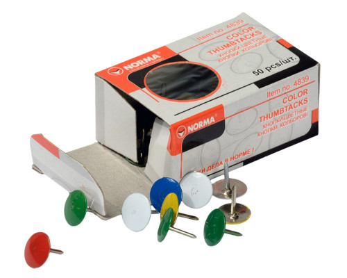 Pioneze colorate 50buc 4839 Norma (10/1000)