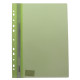 Mapa dosar A4, plastic cu europerforatie Norma 5262-11 verde deschis (24/240)