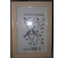 Rama foto A6 10*15 cu suport lemn deschis 15-02-01 CM*0139