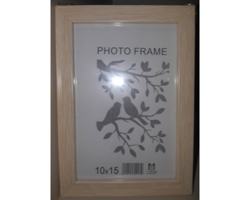 Rama foto A6 10*15 cu suport lemn deschis 15-02-01 CM*0139