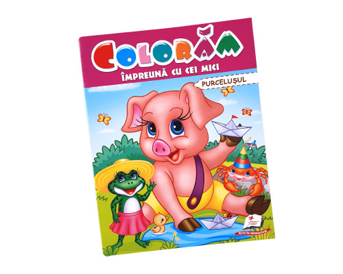 Coloram impreuna cu cei mici "Purcelusul" N*9686 (25.5X20)