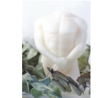 Ароматическая свеча, Мужской торс 10,5х6см (различные цвета и запахи) SA08