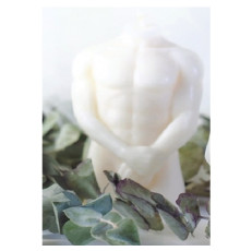 Lumanare parfumată Corp masculin 10.5x6cm (diverse culori și arome) SA08