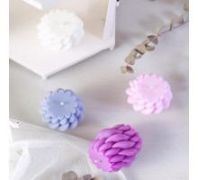 Lumanare parfumată Împletită 5.5x6cm (diverse culori și arome) SA19