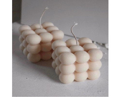 Ароматическая свеча, Куб большой 6х6см (различные цвета и запахи) SA20