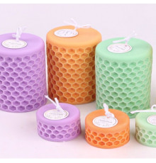 Lumanare parfumată Fag 5x4cm (diverse culori și arome) SA30