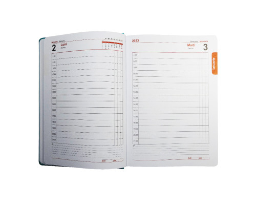 Agenda A5 datata 2023, rosu (50)