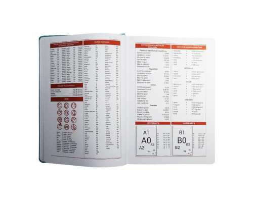 Agenda A5 datata 2023, rosu (50)
