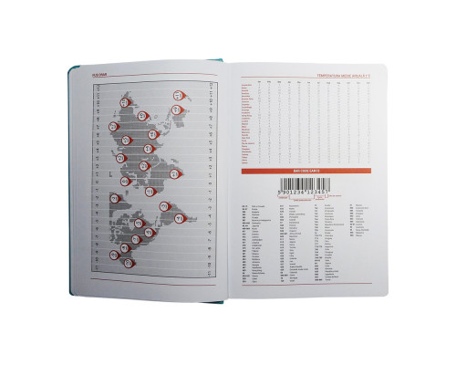 Agenda A5 datata 2023, verde (50)