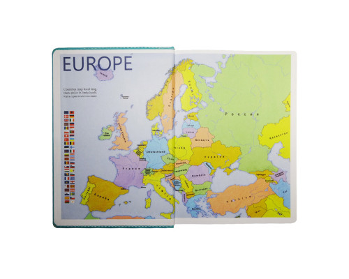 Ежедневник A5 датированный 2023, зеленый (50)