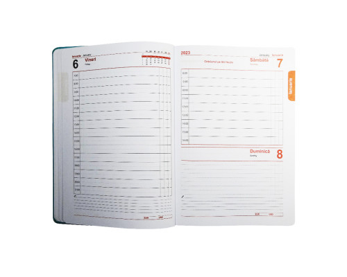 Agenda A5 datata 2023, rosu aprins (50)