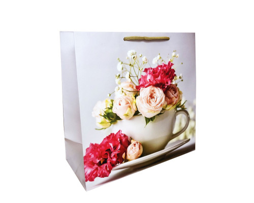 Pachet pentru cadou, laminat 23х23x10cm, 150g/m2 W1 (10)