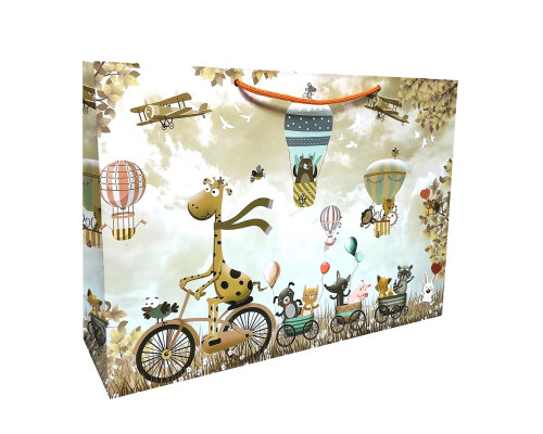 Пакет подарочный детский, ламинированный, 36x25х10см, 170г/м2 W4d (10) Пакет подарочный детский, ламинированный, 36x25х10см, 170г/м2 W4d (10)