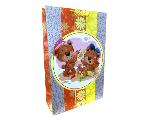 Pachet pentru cadou/ copii, laminat 34,5x56х13cm, 200g/m2 W5d (10) Pachet pentru cadou/ copii, laminat 34,5x56х13cm, 200g/m2 W5d (10)
