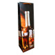 Пакет подарочный для бутылки, ламинированный, 12x40х10см, 150г/м2 WB (10)