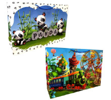 Пакет подарочный детский, ламинированный, 50x35х15см, 200г/м2 W7d (10)