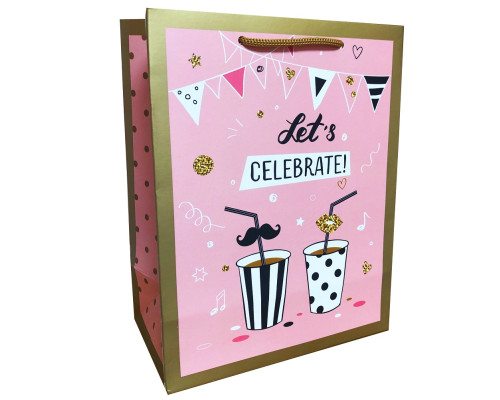 Pachet pentru cadou, laminat 18х23х10cm, 215g/m2 LUX-M (10)