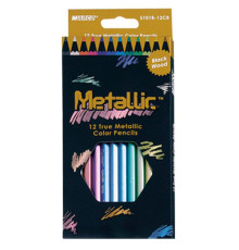Сreioane 12 cul. cu reflexe metalice Marco Metallic,5101В-12СВ