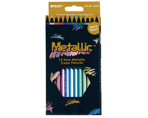Сreioane 12 cul. cu reflexe metalice Marco Metallic,5101В-12СВ Сreioane 12 cul. cu reflexe metalice Marco Metallic,5101В-12СВ