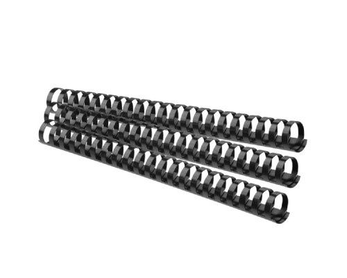 Spirala p-u brosurare 44mm 440file neagra 50buc. FOROFIS 91479 (10)