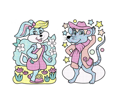 Водные раскраски. Собаки. N*3363