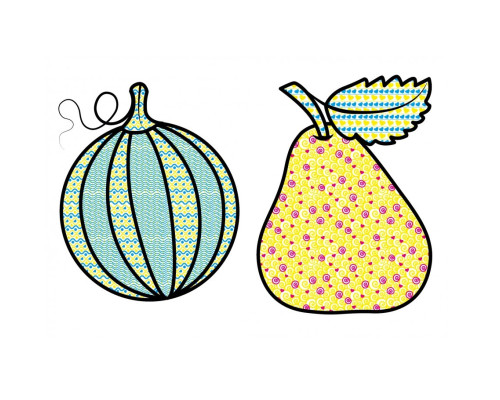 Водные раскраски для самых маленьких. Груша. N*4995