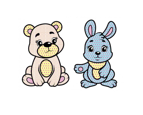 Водные раскраски для самых маленьких. Медвежонок. N*4919