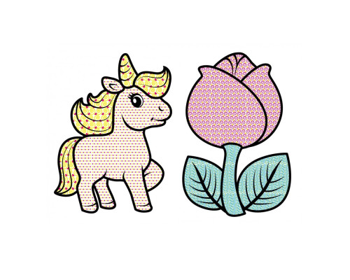 Водные раскраски для самых маленьких. Кукла. N*5015