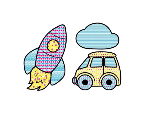 Водные раскраски для самых маленьких. Корабль. N*5039