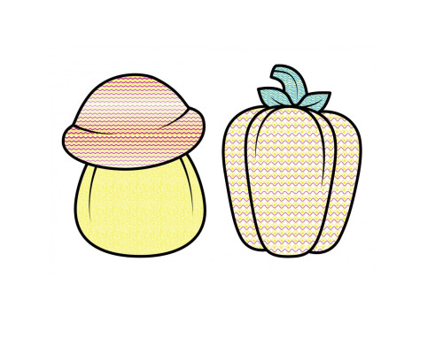 Водные раскраски для самых маленьких. Помидор. N*4971