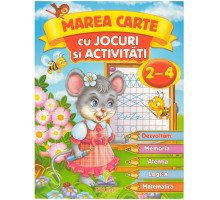 Marea carte cu jocuri si activitati 2-4. N*8047