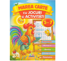 64342 Marea carte cu jocuri si activitati 5-7. N*8054