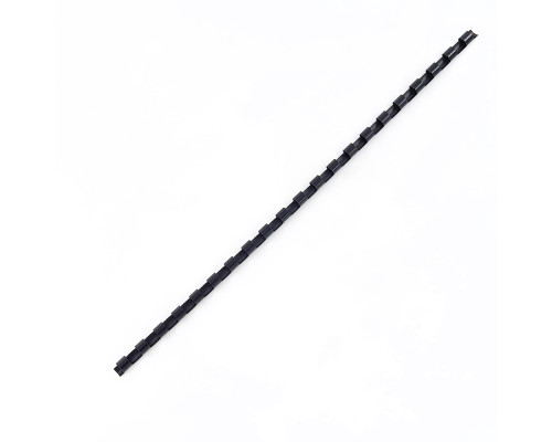 Spirala plastic 6mm 25 file neagra 100buc. FOROFIS 91441 (10)