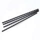 Spirala plastic 6mm 25 file neagra 100buc. FOROFIS 91441 (10)