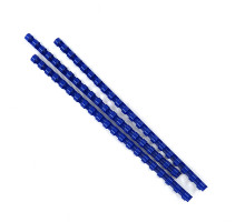 Spirala plastic 10mm 65 file albastra (100buc) FOROFIS 91450 (10)