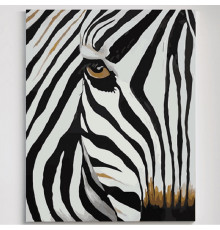 Desen pe panza pe numere 40*50 "Zebra" 1286