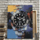 Desen pe panza pe numere 40*50 "Ceas ROLEX" 2927