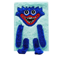 Carnet cu blana "Huggy Wuggy/Kissy Missy" culori asorti 22302-11